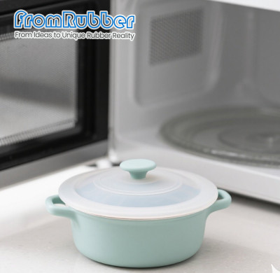 Universal or Multi-Size Heat-Resistant Silicone Suction Lids for Pots and Pans