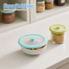 Reusable Silicone Food Storage Lids – Airtight, Eco-Friendly & Stretchable