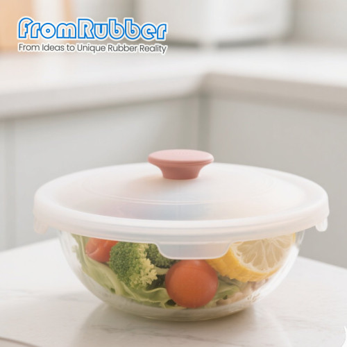 Reusable Silicone Food Storage Lids – Airtight, Eco-Friendly & Stretchable