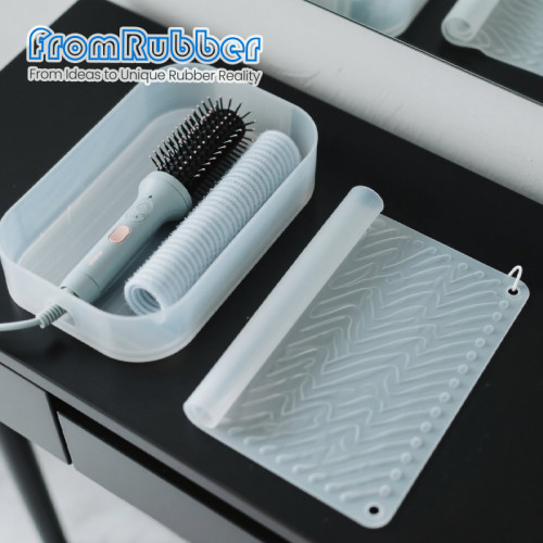 Premium Silicone Hot Tool Pad for Hair Straighteners & Curlers