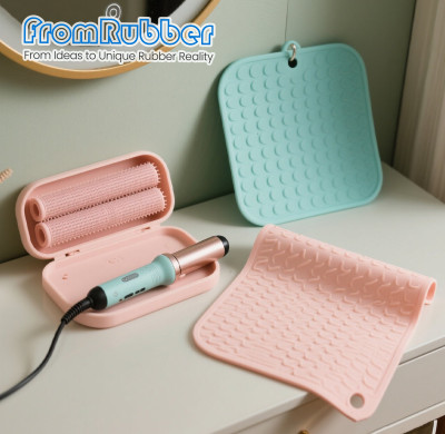 Premium Silicone Hot Tool Pad for Hair Straighteners & Curlers