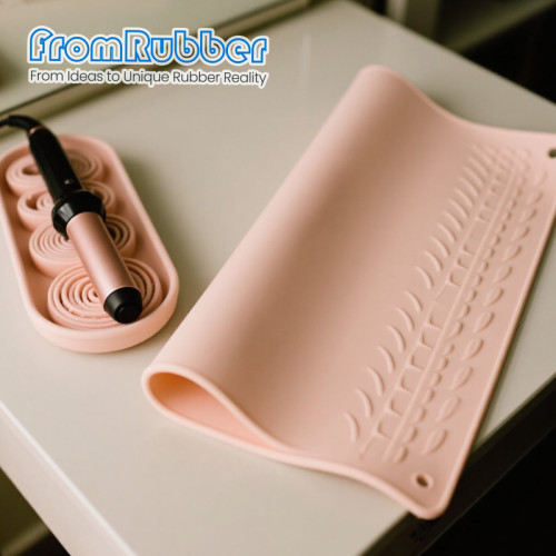 Premium Silicone Hot Tool Pad for Hair Straighteners & Curlers