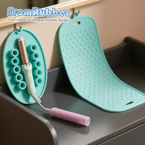 Premium Silicone Hot Tool Pad for Hair Straighteners & Curlers