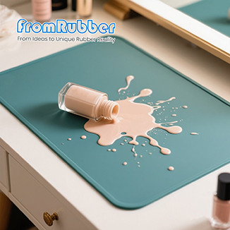 Solid silicone pad scratch resistance test