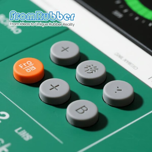 Waterproof Silicone Keypad – UV Resistant, ESD-Safe, for Harsh Environments