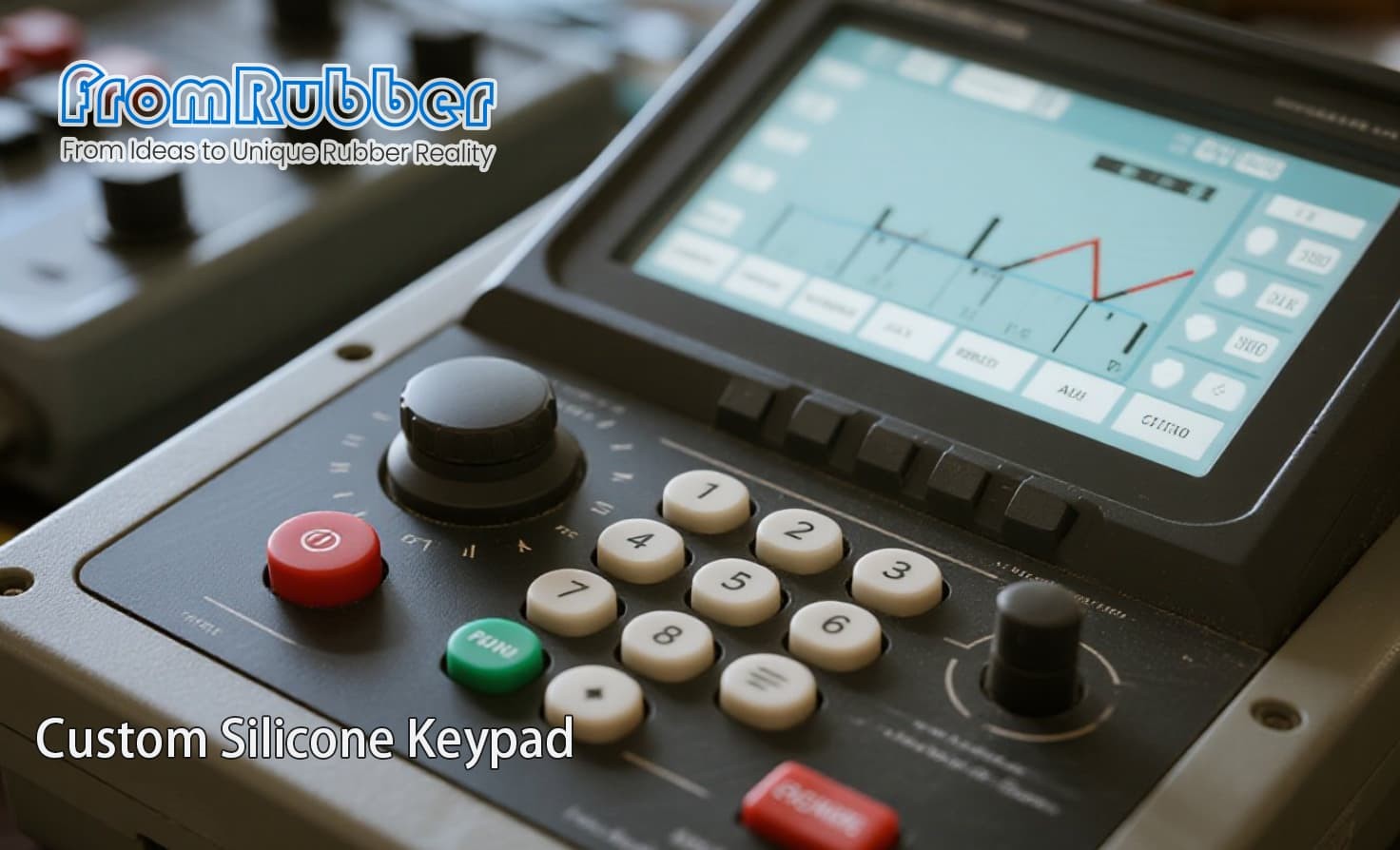 Waterproof Silicone Keypad Product Image
