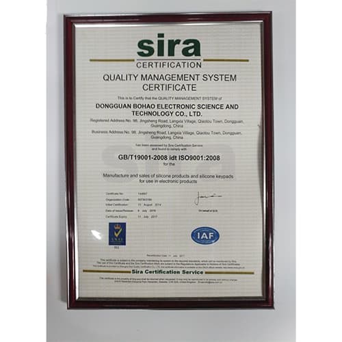 ISO 9001:2015 Certification
