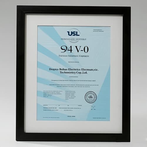 UL94 V-0 Flame Rating