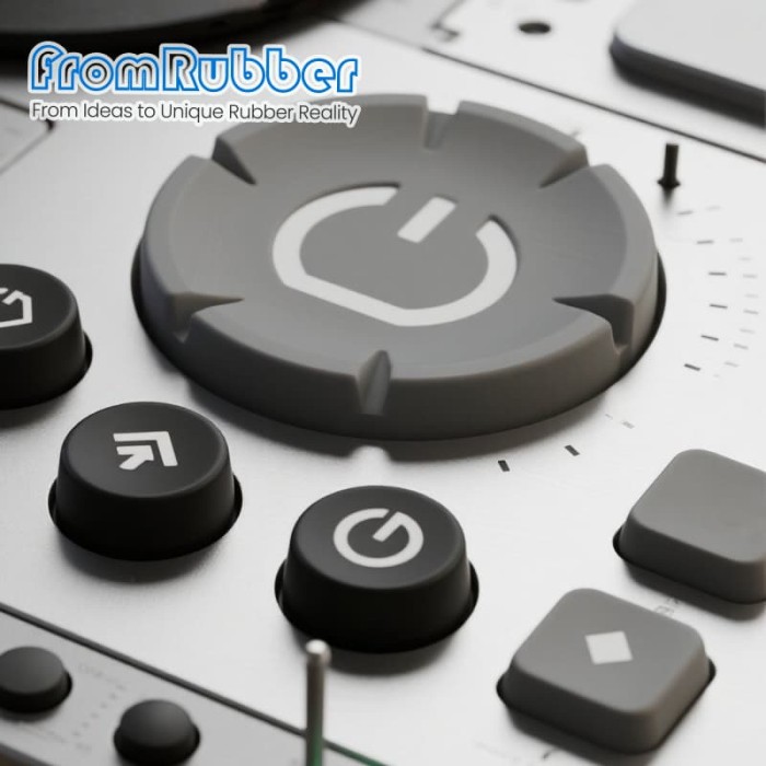 Tactile Feedback Silicone Rubber Keypad – Dome Switch Design,Backlit Options