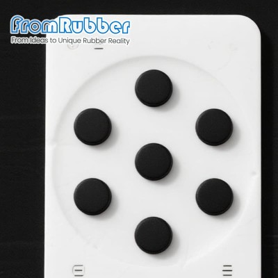 Conductive Silicone Keypad – Button Matrix, IP68 Rated, Carbon Pill Switches