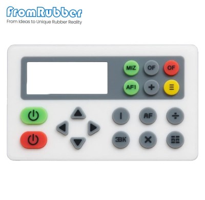 IP67 Waterproof Silicone Membrane Keypads Rubber Panel with Buttons