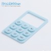 Conductive Silicone Control Panel with Buttons for Electronics & Industrial