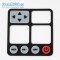 Silicone Overlay Panel Adhesive Backing Silicon Membrane Keypad
