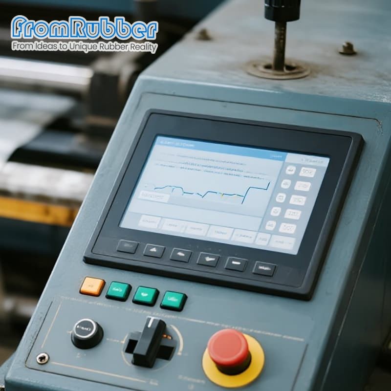 Industrial machine control panel
