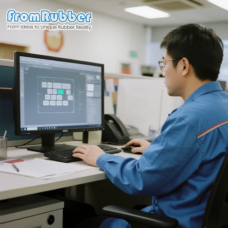 Silicone control panel prototyping workflow