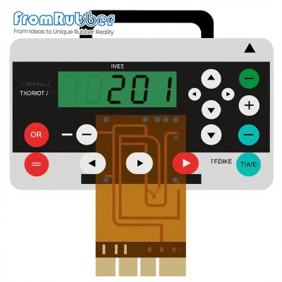Custom Low-resistance FPC Silicone Membrane Switch