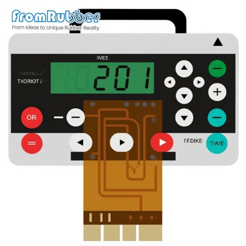Custom Low-resistance FPC Silicone Membrane Switch
