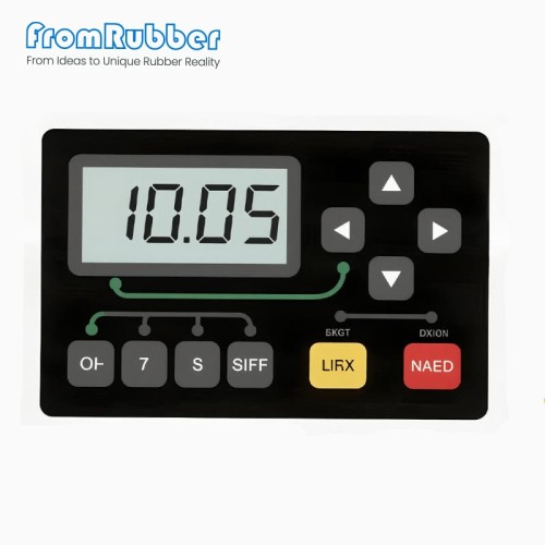 Custom Silicone Thin‑Film Switch with Membrane UI for Industrial Controls