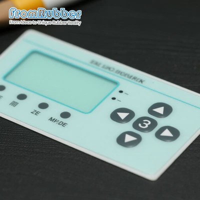 Custom Silicone Thin‑Film Switch with Membrane UI for Industrial Controls
