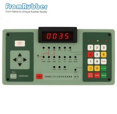 Backlit Silicone Membrane Switches with Metal Dome Assembly