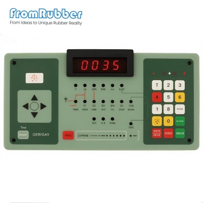 Backlit Silicone Membrane Switches with Metal Dome Assembly