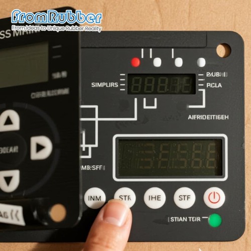 Backlit Silicone Membrane Switches with Metal Dome Assembly