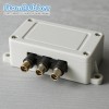 Outdoor Plastic Enclosure with Mounting Holes - Secure & Rustproof