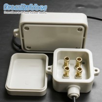 Outdoor Plastic Enclosure with Mounting Holes - Secure & Rustproof