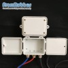 Outdoor Plastic Enclosure with Mounting Holes - Secure & Rustproof