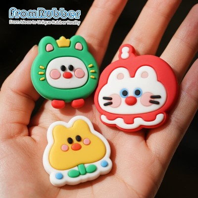 Creative Decoration Non-fading Rich Color Stylish Silicone Patches