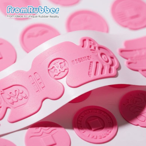 Soft Waterproof Silicone Heat Transfer Patches & Cartoon Badge for Clothing