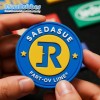Embossed 3D Logo Silicone Labels for Brand Promotion