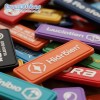 Embossed 3D Logo Silicone Labels for Brand Promotion