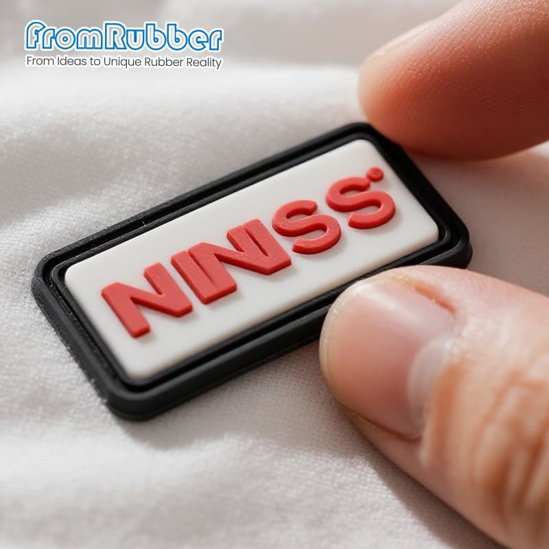 3D Silicone Brand Labels