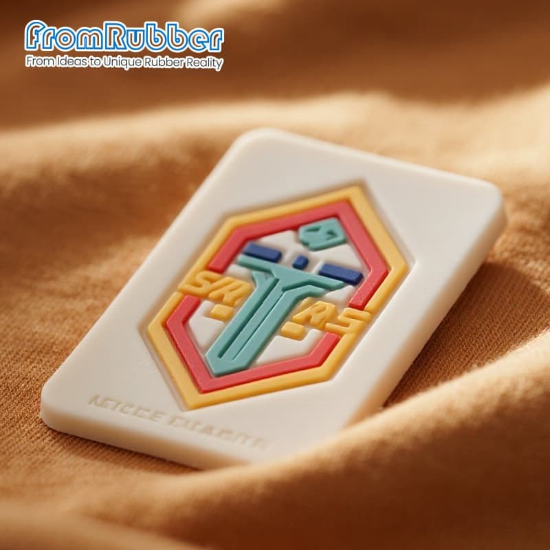 Cartoon Silicone Badges
