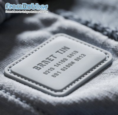 Modern Durable Sew‑On Silicone Patch for Caps, Bags & Jackets