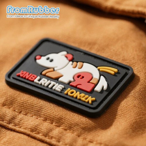 Modern Durable Sew‑On Silicone Patch for Caps, Bags & Jackets