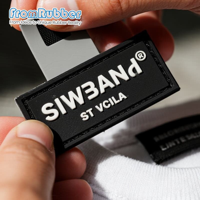 Sew-On Silicone Patch for Caps