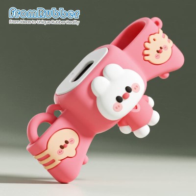Cute Cartoon Silicone Power Bank Cover – Soft, Durable & Fun Protection Case