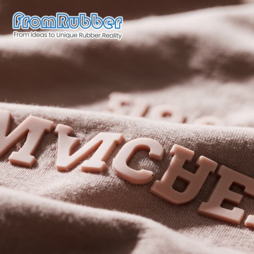 Heat Transfer Letter Silicone Patches Used for T-shirts and Sweatshirt
