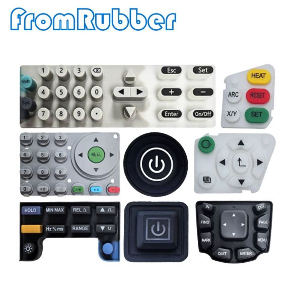 Custom Silicone Button Customization with OEM ODM Options