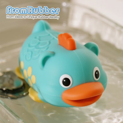 Non-Toxic Safe Silicone Baby Bath Toy Set for Infants – Fun Water Play Toys