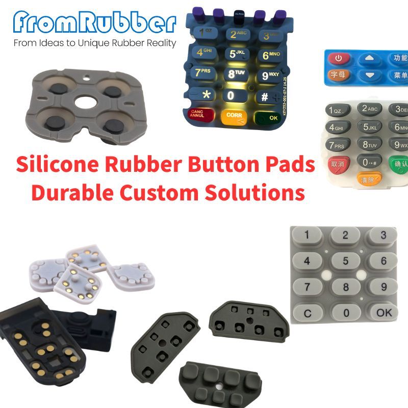 Silicone Rubber Button Pads Durable Custom Solutions