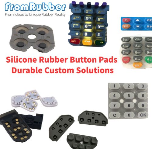 Silicone Rubber Button Pads Durable Custom Solutions