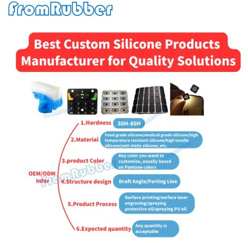 Best Custom Silicone Products Manufacturer for Quality Solutions