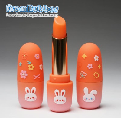 Custom Silicone Lipstick Holder Lip Gloss Silicone Case | Cute & Cartoon
