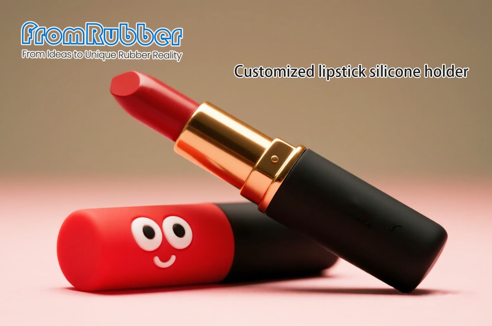 Lifestyle banner - silicone lipstick case in bag