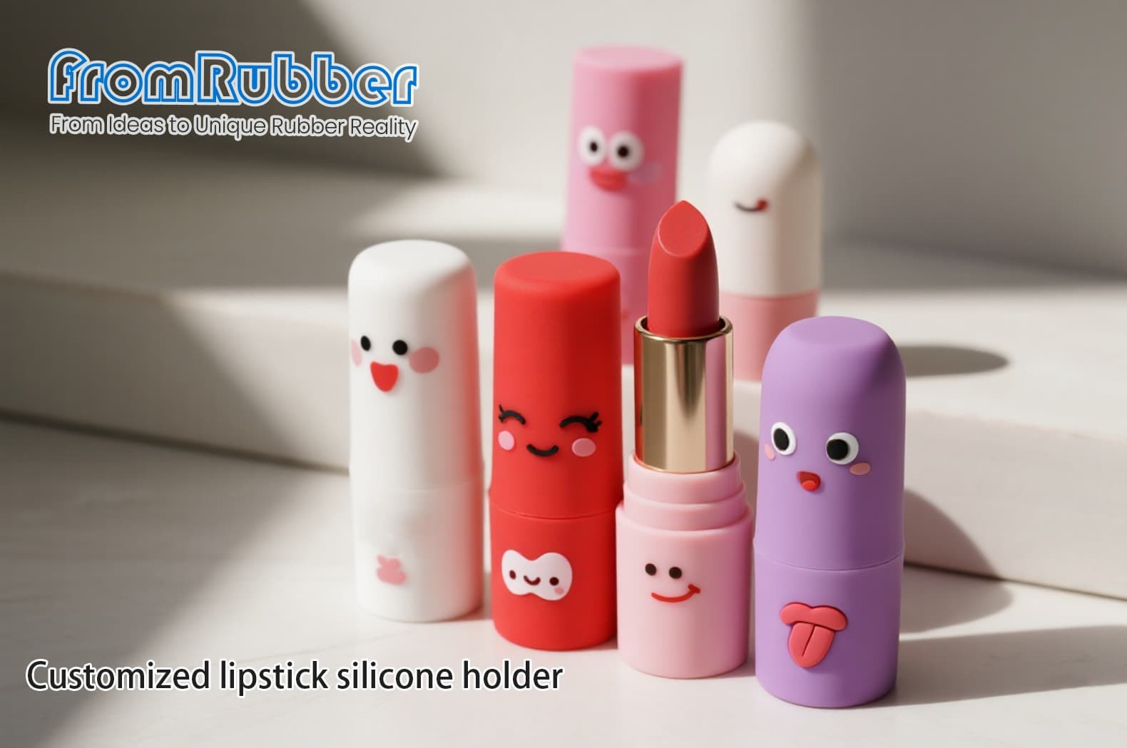 Lifestyle Use Lipstick Silicone Holder Banner