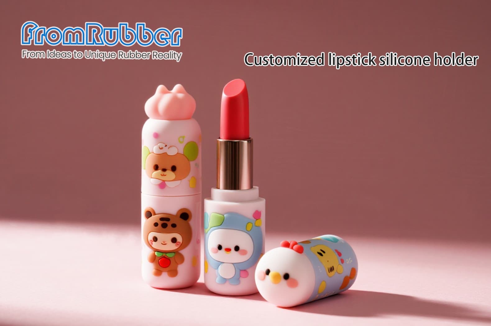 Lipstick Silicone Case Banner