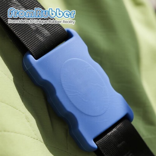 Car Silicone Seat Belt Buckle Sleeve - Soft Buckle Protective Cover